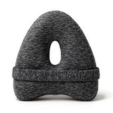 Kniekissen Balance in Grau – schwarz-meliertes Memory-Foam-Kniekissen für Seitenschläfer