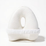 Kniekissen Balance in Weiß – Memory-Foam-Kniekissen für Seitenschläfer, A-Form
