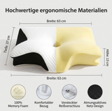 Nackenkissen Halt – Aufbau aus viskoelastischem Memory-Schaum mit atmungsaktivem Bezug